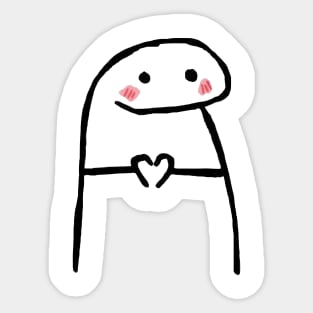 flork love Sticker